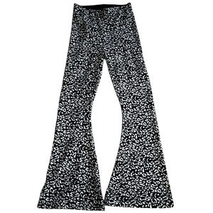 Show Me Your Mumu Size S Bam Bam Bells Flare Leg Pants Animal Leopard Print